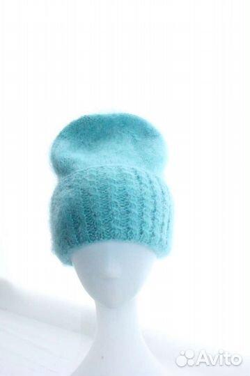 Шапка/ снуд/Мохер/женская