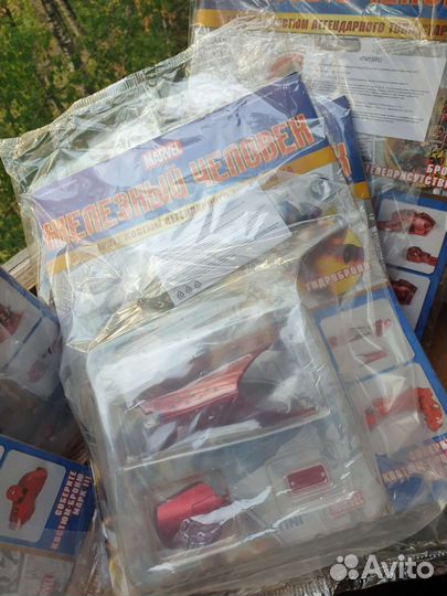 Железный человек от deagostini номера 15,46,47,48