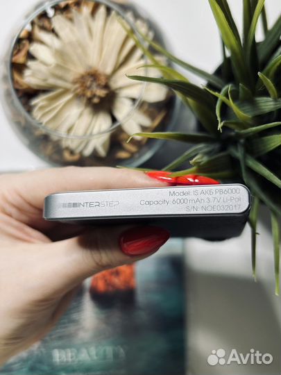 Портативное зарядное устройство power bank 6000