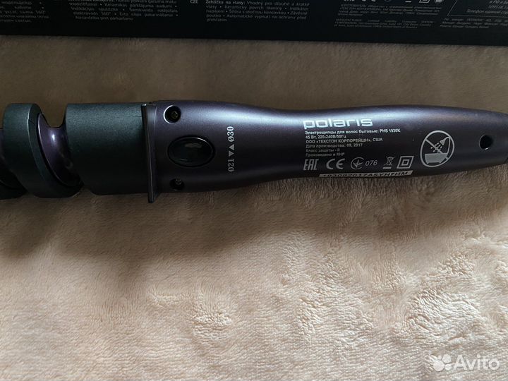 Электрощипцы для завивки волос Polaris