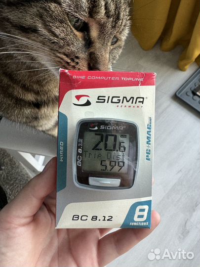Велокомпьютер sigma BC 8.12