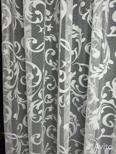 Тюль Жаккард Новинка