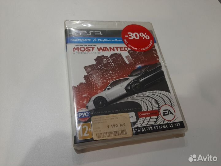 Need for speed Most wanted ps3 новый