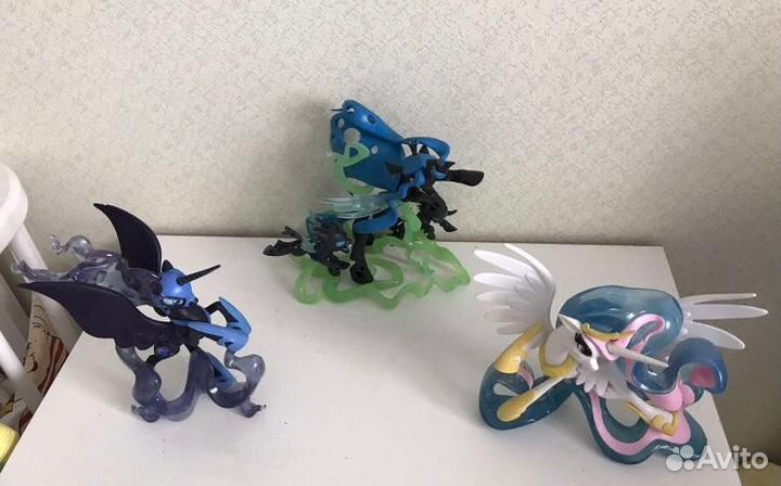 My little pony Кризалис, Луна, Селестия