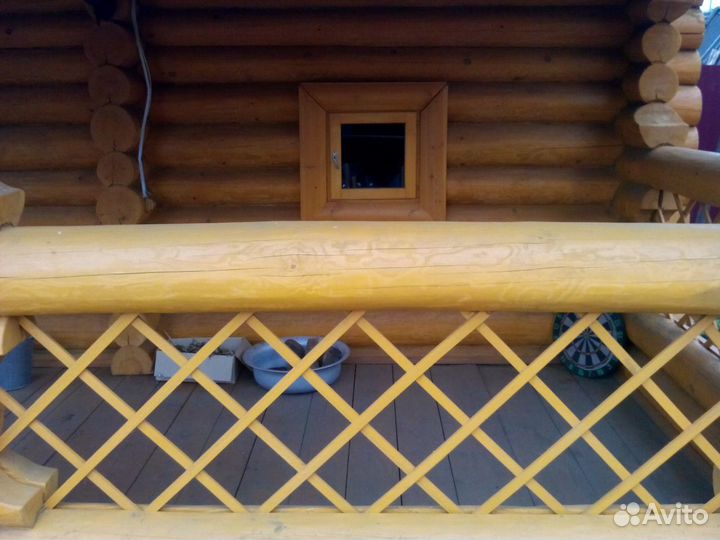 Срубы бань и домов