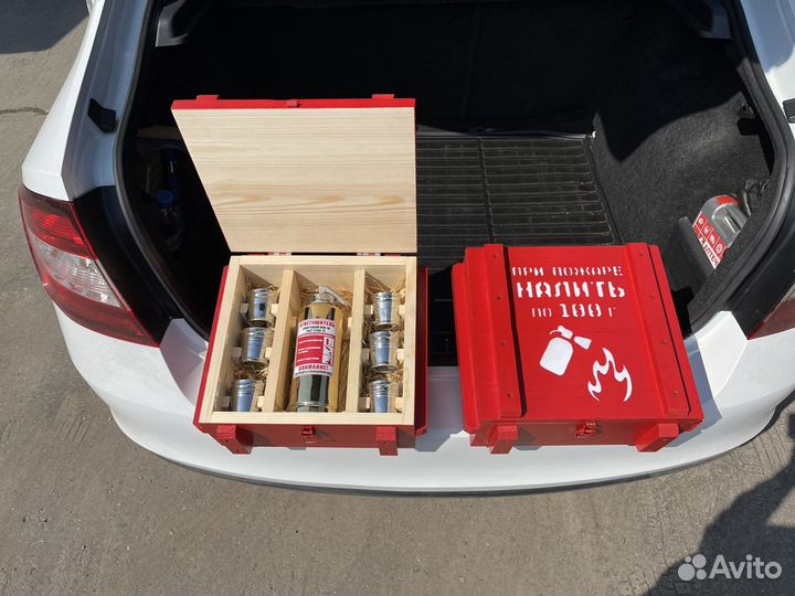 Огнетушитель бар в ящике