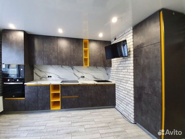 Кухонный гарнитур. Прямая кухня ксп:19985