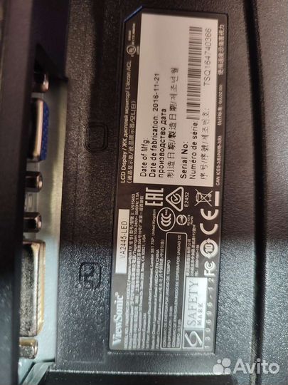 Монитор Viewsonic 24