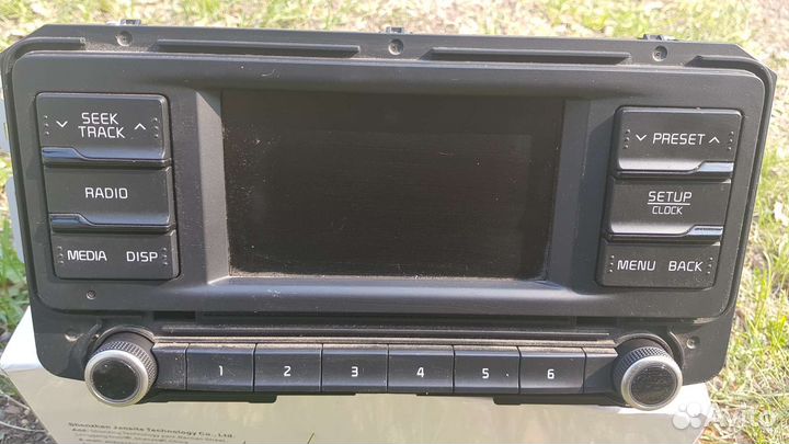 Магнитола на kia rio 4