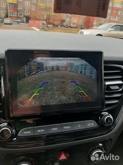 Камера заднего вида Hyundai Solaris 2