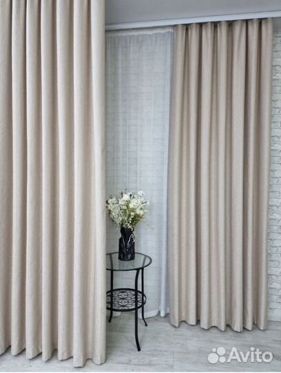 Шторы новые комплект 2 шт