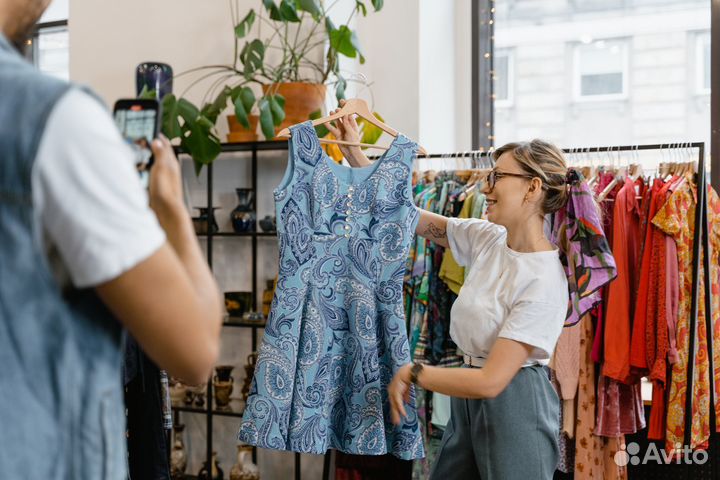 Продавец в магазин одежды