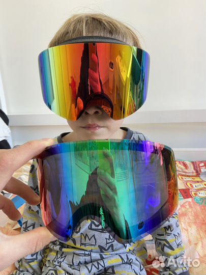 Очки маска горнолыжная