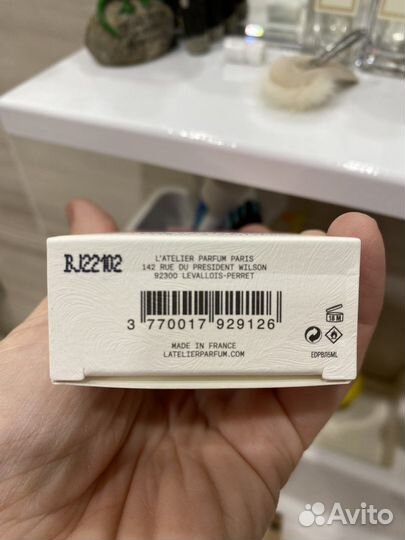 Парфюмерная вода L'atelier