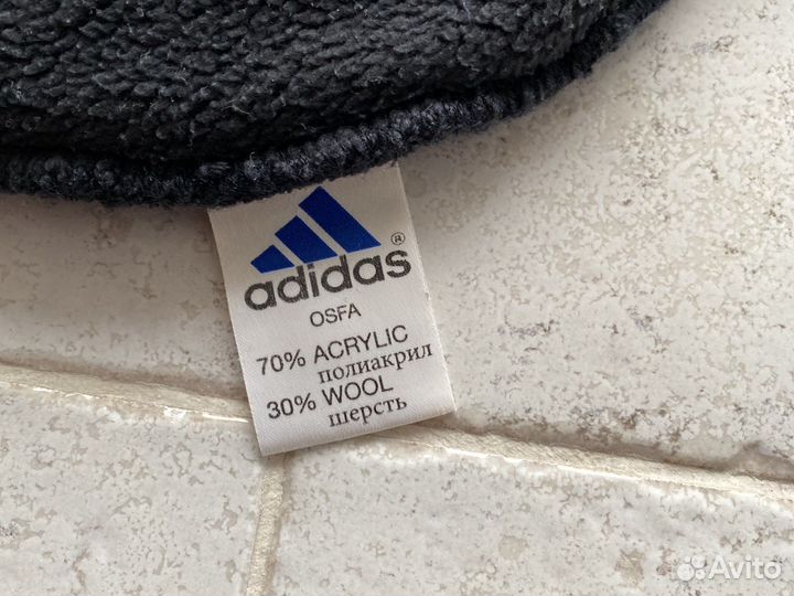 Шапка мужская adidas шерсть акрил