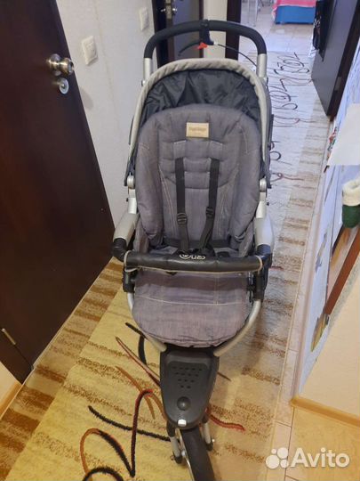 Коляска Peg perego 2 в 1 + система Kit auto