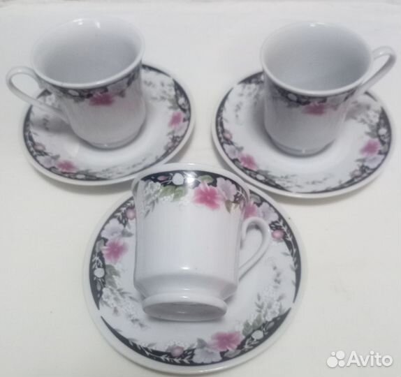 Чайный сервиз на 3 персоны, Италия