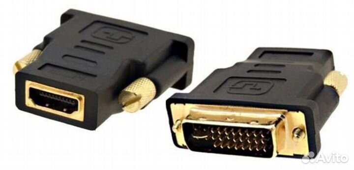 Переходник адаптер hdmi /гнездо/ - DVI /штекер