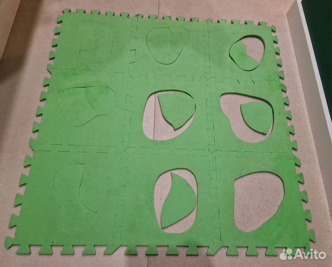 Коврик пазл Животный мир (20 деталей)