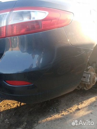 Бампер задний Renault Fluence 2011