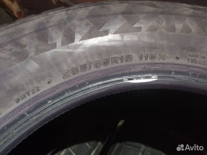 Bridgestone Blizzak DM-V2 265/65 R18 110