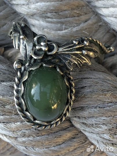 Кольцо ониксом,малахитом 80г СССР