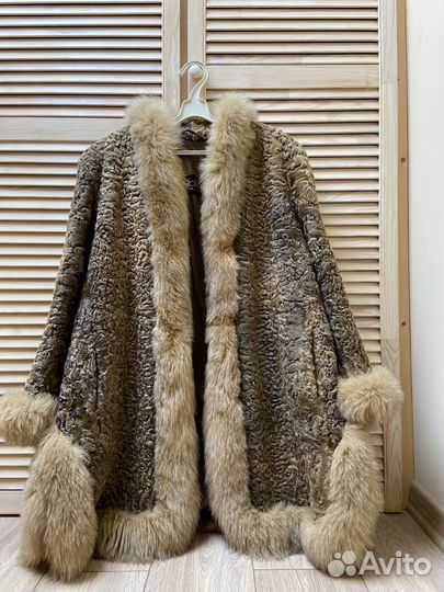 Шуба из каракуля Nicole