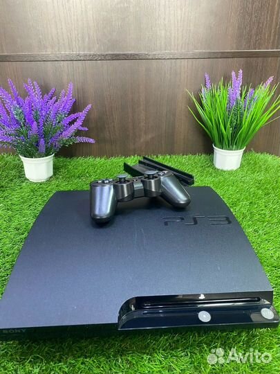 PS3 Slim 500gb +75 игры