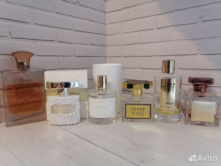 Остатки во флаконах/парфюм (дополнено)