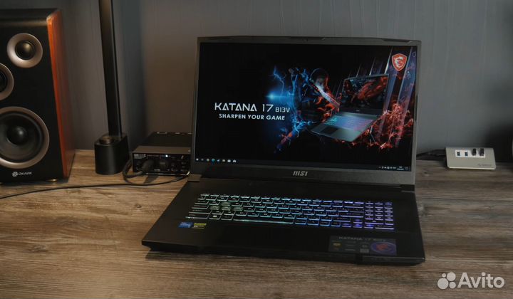 Игровой ноутбук MSI Katana 17 B12VFK-424RU