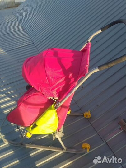 Детские санки коляска nika
