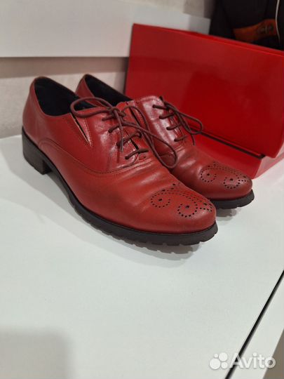 Полуботинки женские натуральная кожа