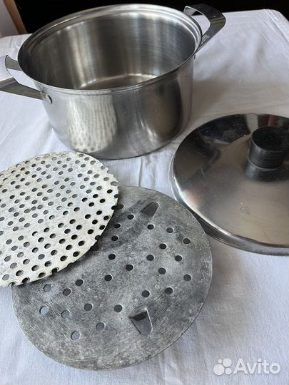 Кастрюля из нержавейки