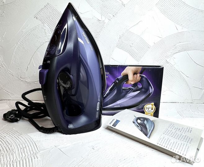 Паровой утюг Philips Azur GC4563/30 в коробке