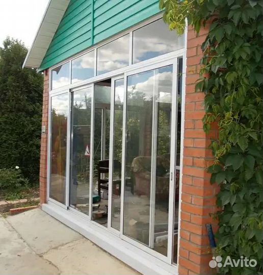Раздвижные окна для дачи, дома, террасы, веранды