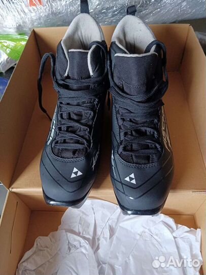 Лыжные ботинки беговые Fischer XC Sport black