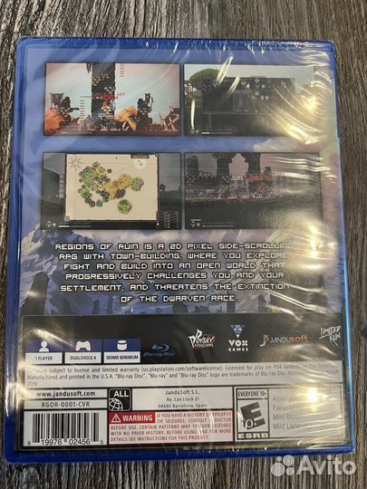 Игра Regions Of Ruin для ps4 от Лимитед Ран