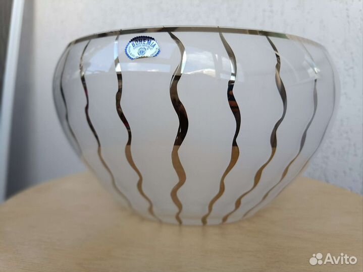 Ваза bohemia crystall glass