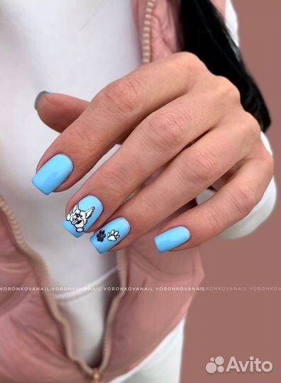 Маникюр, Покрытие Гель-лак,Парковый