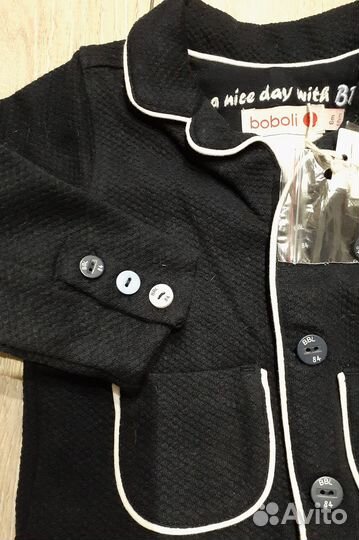 Пиджак и жилетка на малыша