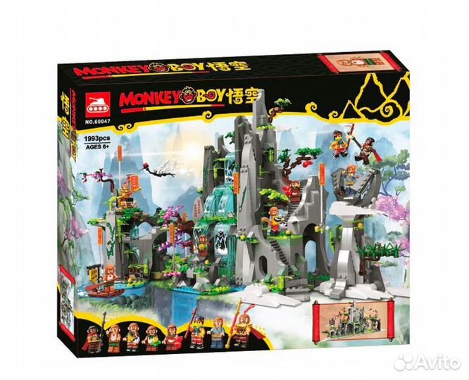 Lego Monkie Kid Цветочно-фруктовая гора 80024