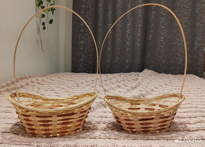 Корзинка плетёная
