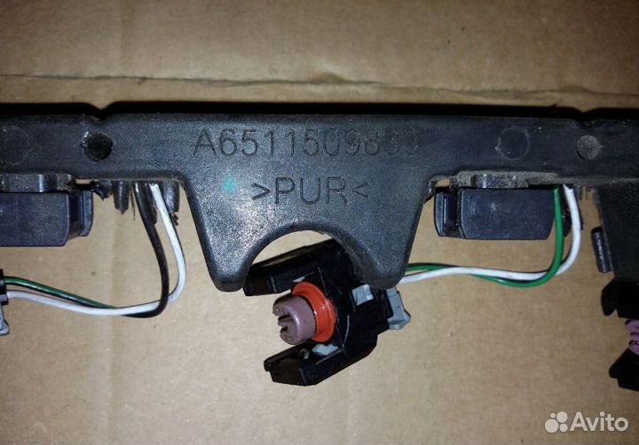 Проводка топливных форсунок мерседес 651