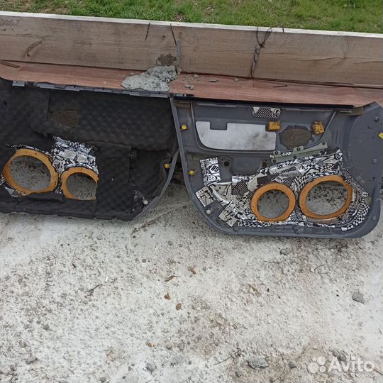 Дверные карты hyundai accent