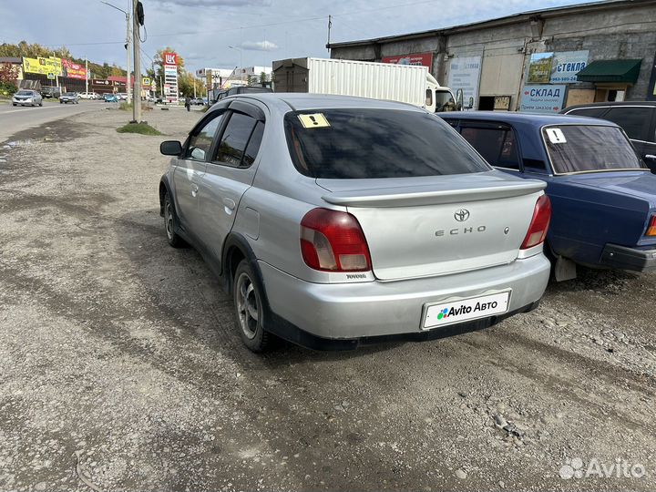 Toyota Echo 1.5 AT, 1999, 247 997 км