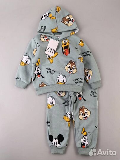 Костюм zara флис