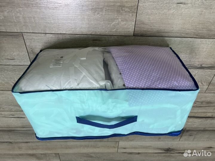 Бортики в детскую кроватку с одеялом