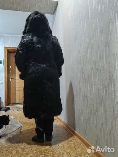 Шуба нутрия 58-60 размер