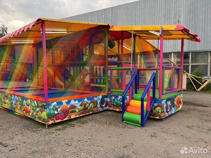 Мобильный лабиринт на прицепе 6м и 8м