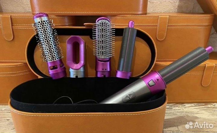 Фен-стайлер Dyson в кейсе 1:1 5 насадок